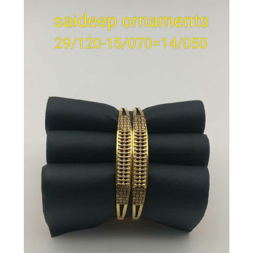 22ct Gold Copper Kada Design by Saideep Jewels