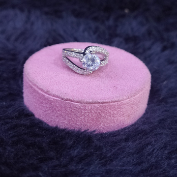 92.5 Sterling Silver Sunburst Ring For Women