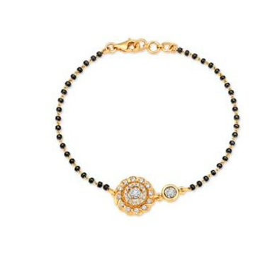 22kt Gold Mangalsutra Bracelet by 