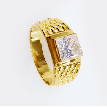 Buy quality 916 fancy daily wear Cz gents ring in Ahmedabad