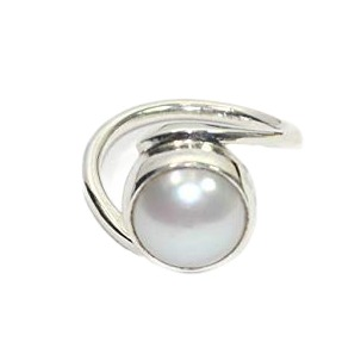 6.25 RATTI PEARL SILVER RING by 
