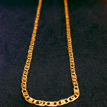 916 Gold Chain For Men by Ghunghru Jewellers