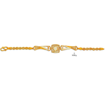 22K/916 gold Fancy Ladies Lucky (Bracelet) by 