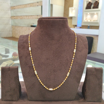 916 gold hallmark new unique design chain by Rangila Jewellers