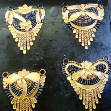 22Kt Gold Mangalsutra Pendant by Samanta Alok Nepal