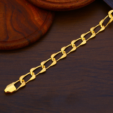 916 Gold Classic Hallmark Bracelet MPB193