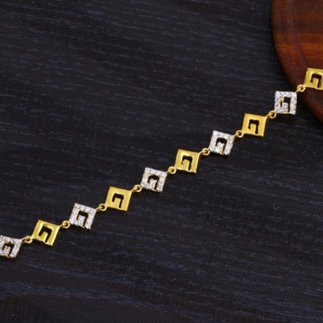 22 carat gold ladies bracelet RH-LB955