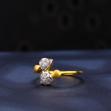 916 Gold CZ Designer Ladies Ring LR963
