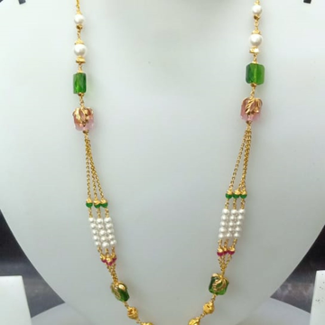 22 KT Gold Classic Special Occasion Antique Mala C... by Celebrity Jewels