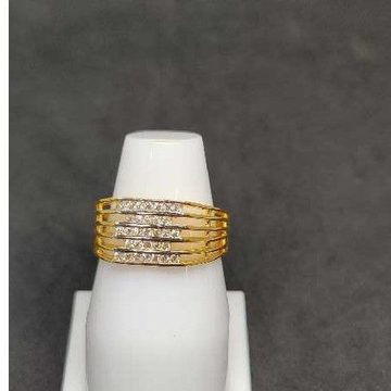 916 Men's fancy gold ring
