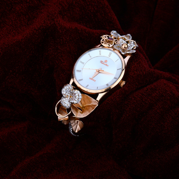 Rose Gold Ladies Diamond Watch-RLW69