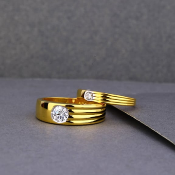 22ct 916 Gold New Design Couple Ring