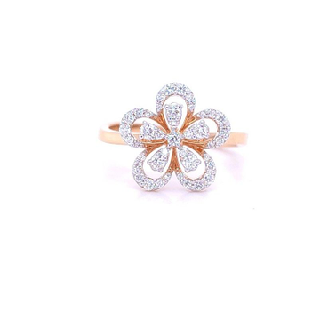 Floral Diamond Ring