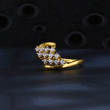 22KT Gold CZ Hallmark Gorgeous Ladies Ring LR1482