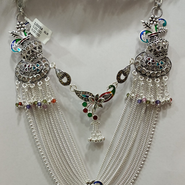 Silver zuda by Narayan Jewellers