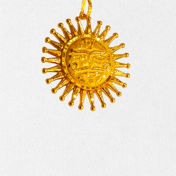 Gold 916 Sun Pendant For Gents by 