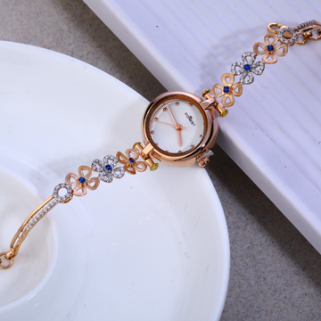 18k Rose Gold Dazzling Watches  by 