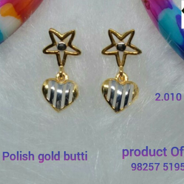 Gold Classy Design Earrings by 