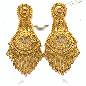 Designer Gold Earring by Rajasthan Jewellers Private Limited