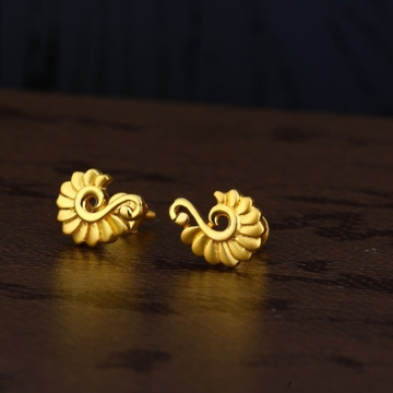 22 carat gold ladies earrings RH-LE361