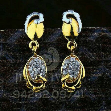 18kt Casual Were Cz Gold Ladies Tops ATG -0580