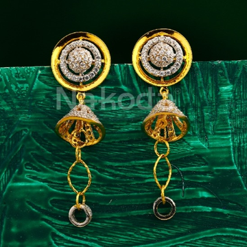 22 carat gold ladies earrings RH-LE459