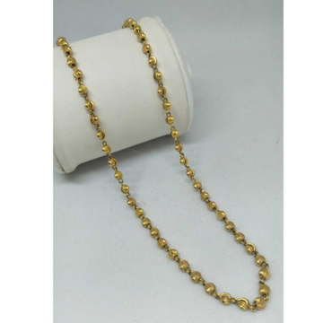 22 kt gold vertical mala by 