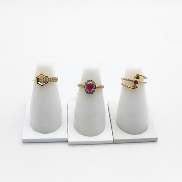 916 ring c.z design hallmark by Saideep Jewels
