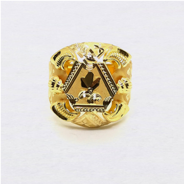 Lightweight Nazrana Gold Ring For Men by 