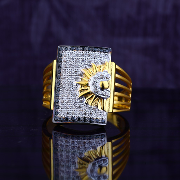 916 Gold Cubic Zirconia Ring MGR73