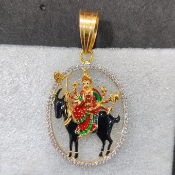 916 Gold Fancy Meladi Maa Pendant