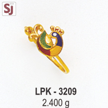 Peacock Ladies Ring Plain LPK-3209
