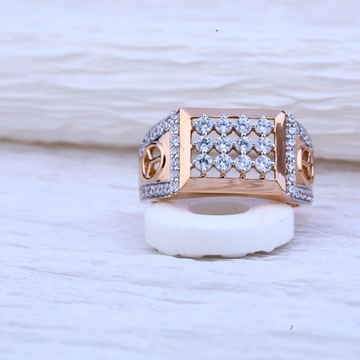750 Rose gold Hallmark Ring RMR49