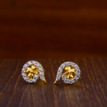916 Gold Classic Ladies Tops Earrings LTE21