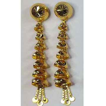 916 Gold Fancy Slowfast Earrings Akm-er-100 by 