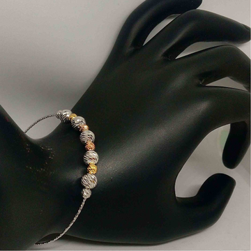 925 sterling silver  rose gold & silver ball plate... by 