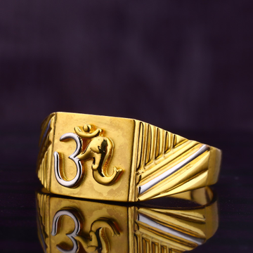 916 Gold Designer Men's Ring MGR170