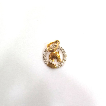 22K GOLD FANCY DIAMOND LADIES PENDANT by Shreeji Silver Palace
