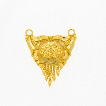 Impressive 22kt Gold Calcutti Mangalsutra Pendant