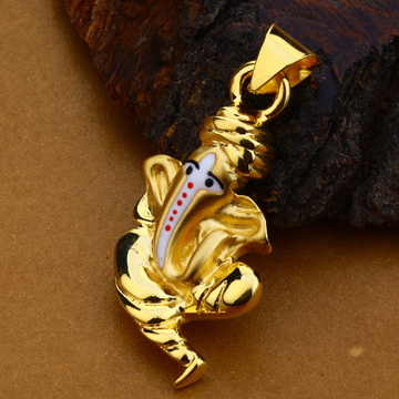 18ct Gold Hallmark Pendant HLP123