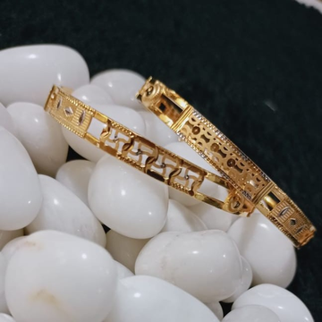 22K Gold Daily Wear Bangle by 