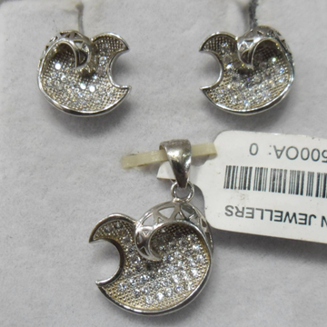 925 silver  fancy designer   c z diamond pendant b... by 