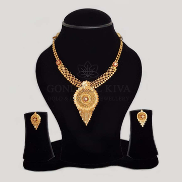 22kt Gold Necklace GNH52 - GFT HM88 by 