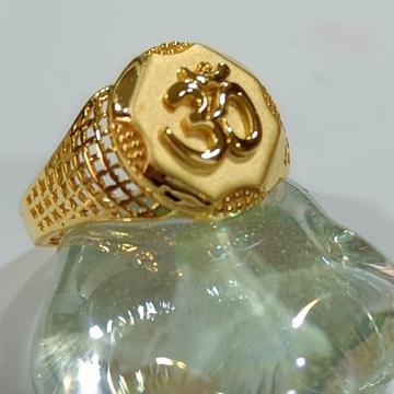 Gold Fine Gents Ring by 