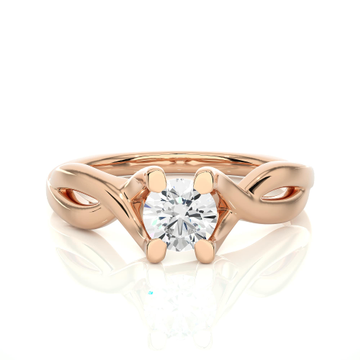Designed Solitaire Ring RG by 