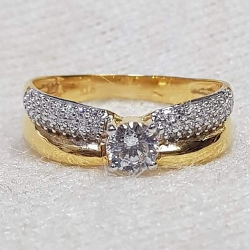 22 carat gold ladies diamond ring RH-GR350