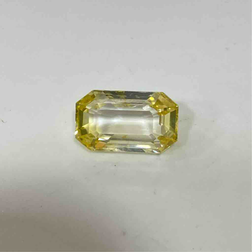 5.68ct emerald yellow yellow-sapphire-pukhraj by 