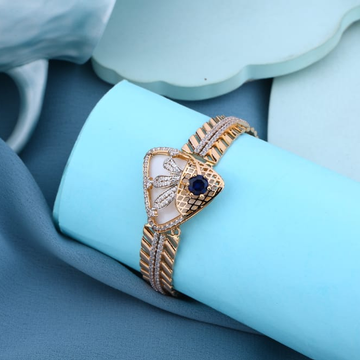 750 Rose Gold Hallmark Classic Ladies Kada RLKB443