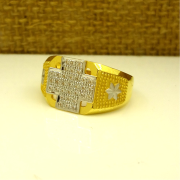 Latest and stylish 22 kt gold gents ring