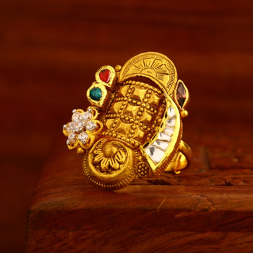916 Gold Antique Fancy Ladies Ring LAR230